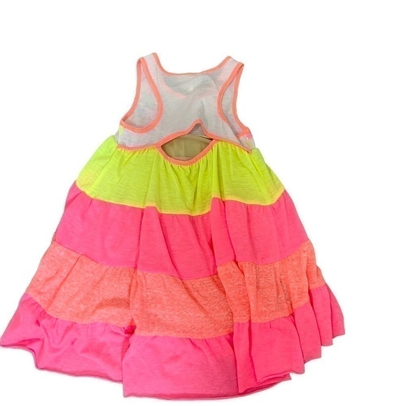 HANNAH Banana Girls Sleeveless Lined ColorBlock Dress - Size4 - Picture 2 of 8